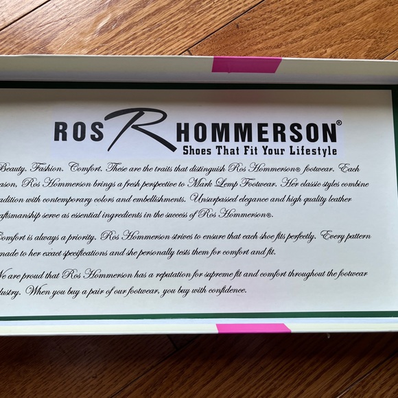 Ros Homerson leather pumps, size 7.5 (like new, still in original packaging) - Picture 5 of 6